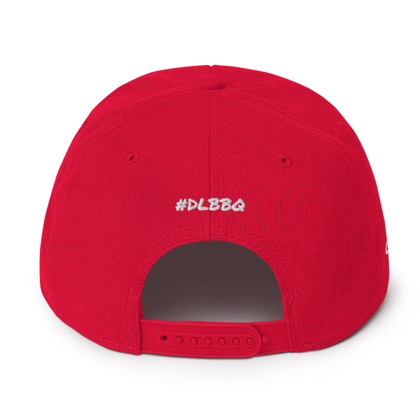 "BBQ IS DOPE" Solid - Snapback Hat