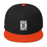 "BBQ IS DOPE" Multicolor - Snapback Hat
