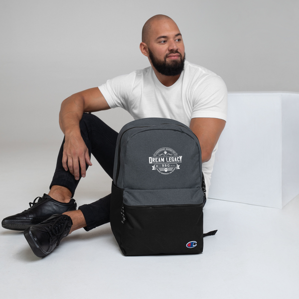 "Dream Legacy BBQ" - Embroidered Champion Backpack