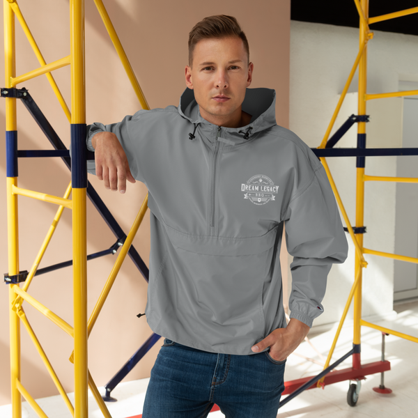 "Dream Legacy BBQ" - Embroidered Champion Packable Jacket
