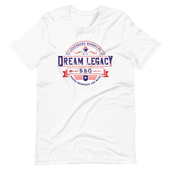 "Dream Legacy BBQ" - Signature: Men's Premium T-Shirt by Bella + Canvas