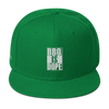 "BBQ IS DOPE" Solid - Snapback Hat