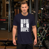 "BBQ IS DOPE" - Men's Premium T-Shirt by Bella + Canvas