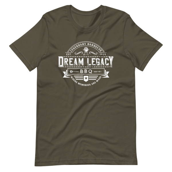 "Dream Legacy BBQ" V2 Edition - Men's Premium T-Shirt by Bella + Canvas