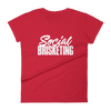 "Social Brisketing" - Limited Edition: Women's Fashion Fit T-Shirt by Anvil