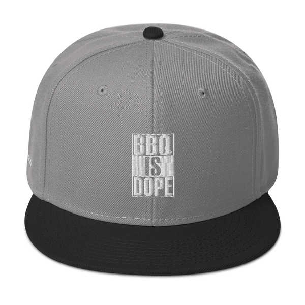 "BBQ IS DOPE" Multicolor - Snapback Hat