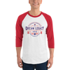 "Dream Legacy BBQ" - Men's 3/4 Sleeve Raglan Shirt