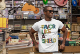 "Favor Like A Shield" - Men's Premium T-Shirt by Bella + Canvas